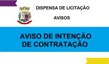 AVISO DE DISPENSA DE LICITA&Ccedil;&Atilde;O - CONTRATA&Ccedil;&Atilde;O DE EMPRESA PARA PRESTA&Ccedil;&Atilde;O DE SERVI&Ccedil;O DE PODA DE &Aacute;RVORES