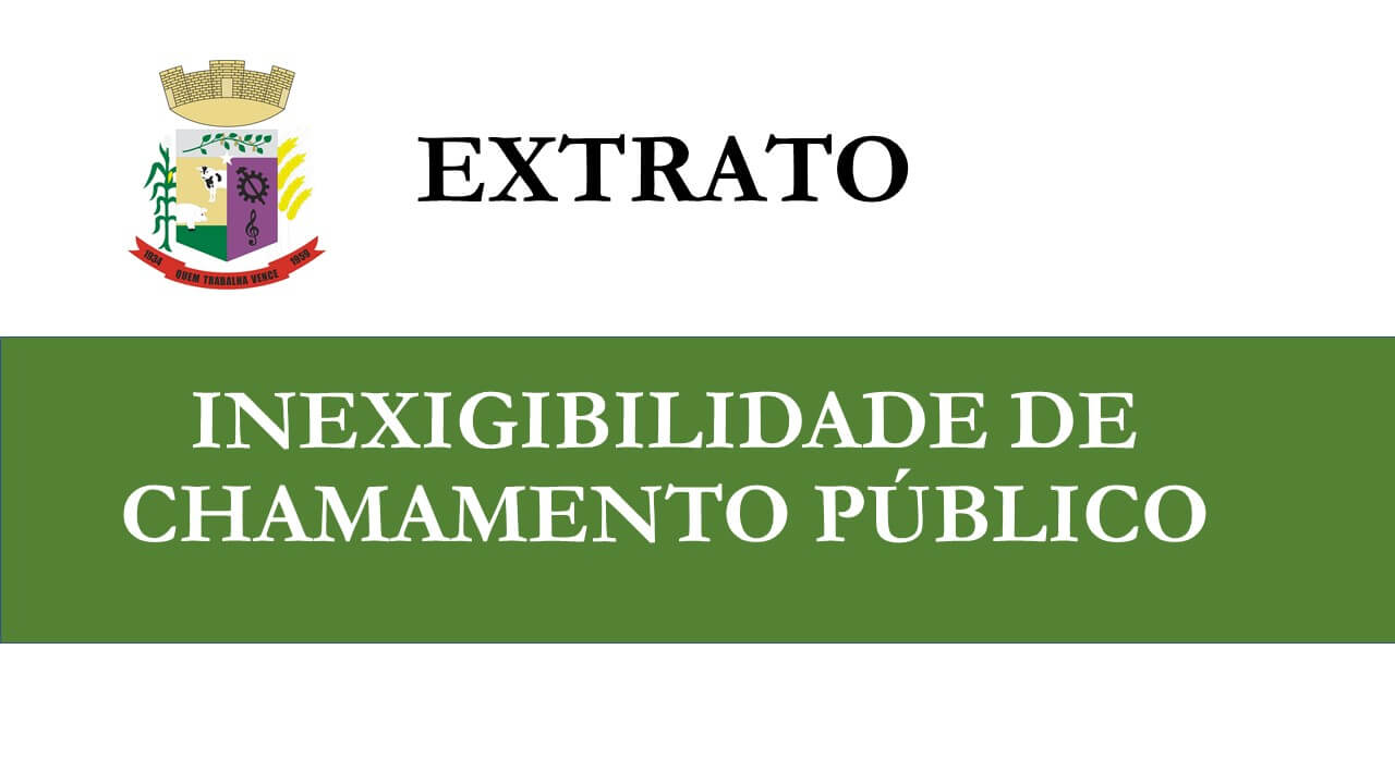 EXTRATO DE JUSTIFICATIVA DE INEXIGIBILIDADE DE CHAMAMENTO PÚBLICO N° 01_2021 PARA CELEBRAÇÃO DE TERMO DE FOMENTO