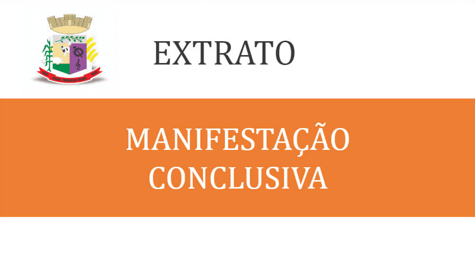 MANIFESTAÇÃO CONCLUSIVA DE PRESTAÇÃO DE CONTAS DE EXECUÇÃO DE PARCERIA