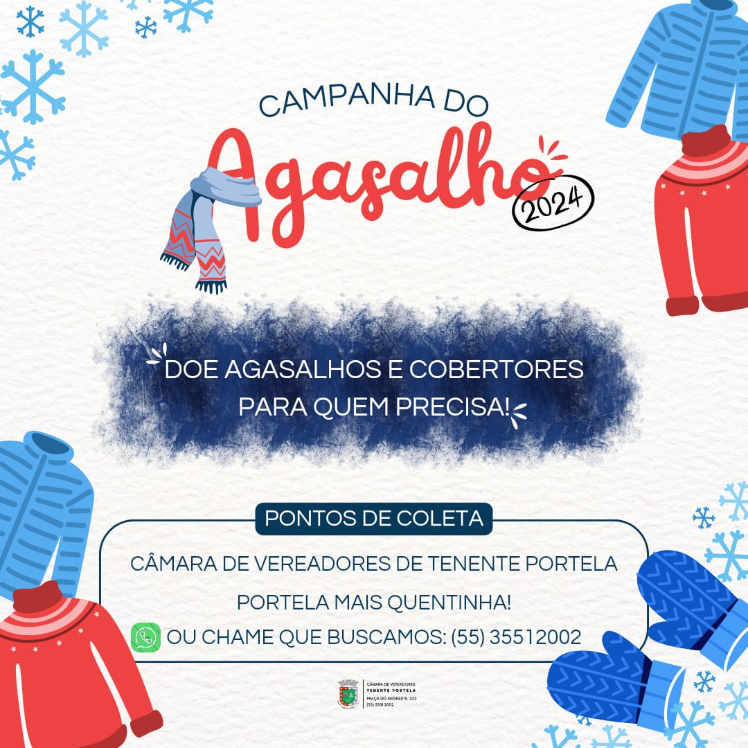 Campanha do Agasalho!