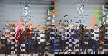 <h5><span style="font-size: 10pt;">Alunos da Escola Sep&eacute; Tiaraju visitam a C&acirc;mara&nbsp;</span></h5>