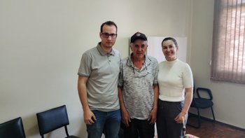 Presidente do Legislativo recebe diretoria do Gurias do Yucum&atilde; e articula apoio ao projeto contemplado pelo Pr&oacute; Esporte