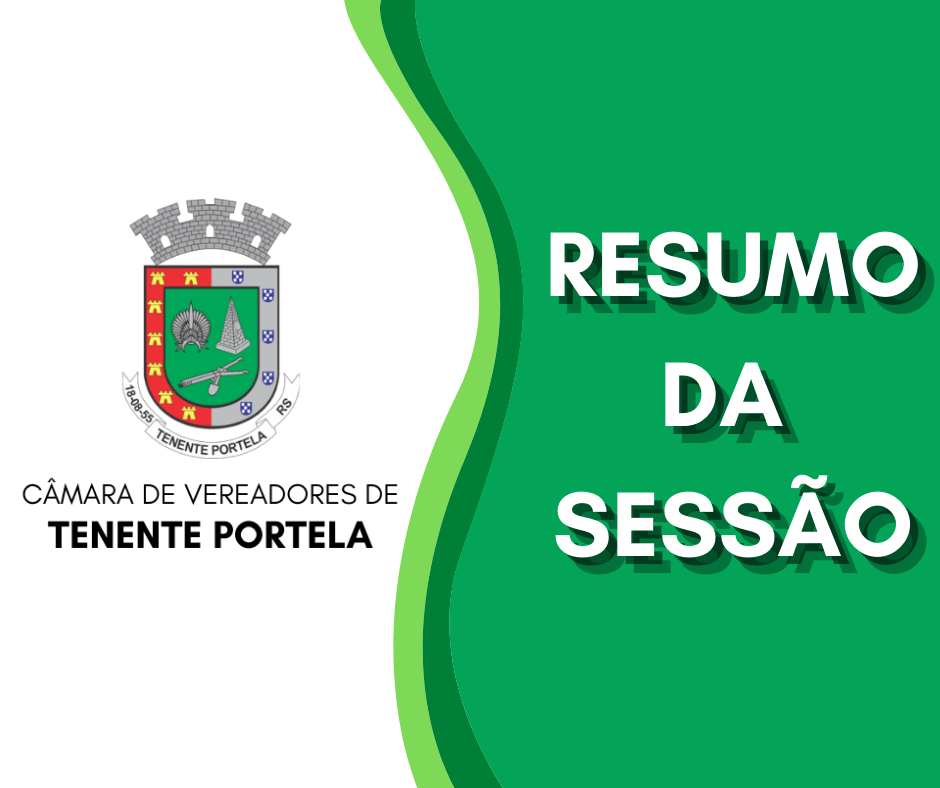 SÍNTESE DA SESSÃO ORDINÁRIA DO DIA 26/06/2023