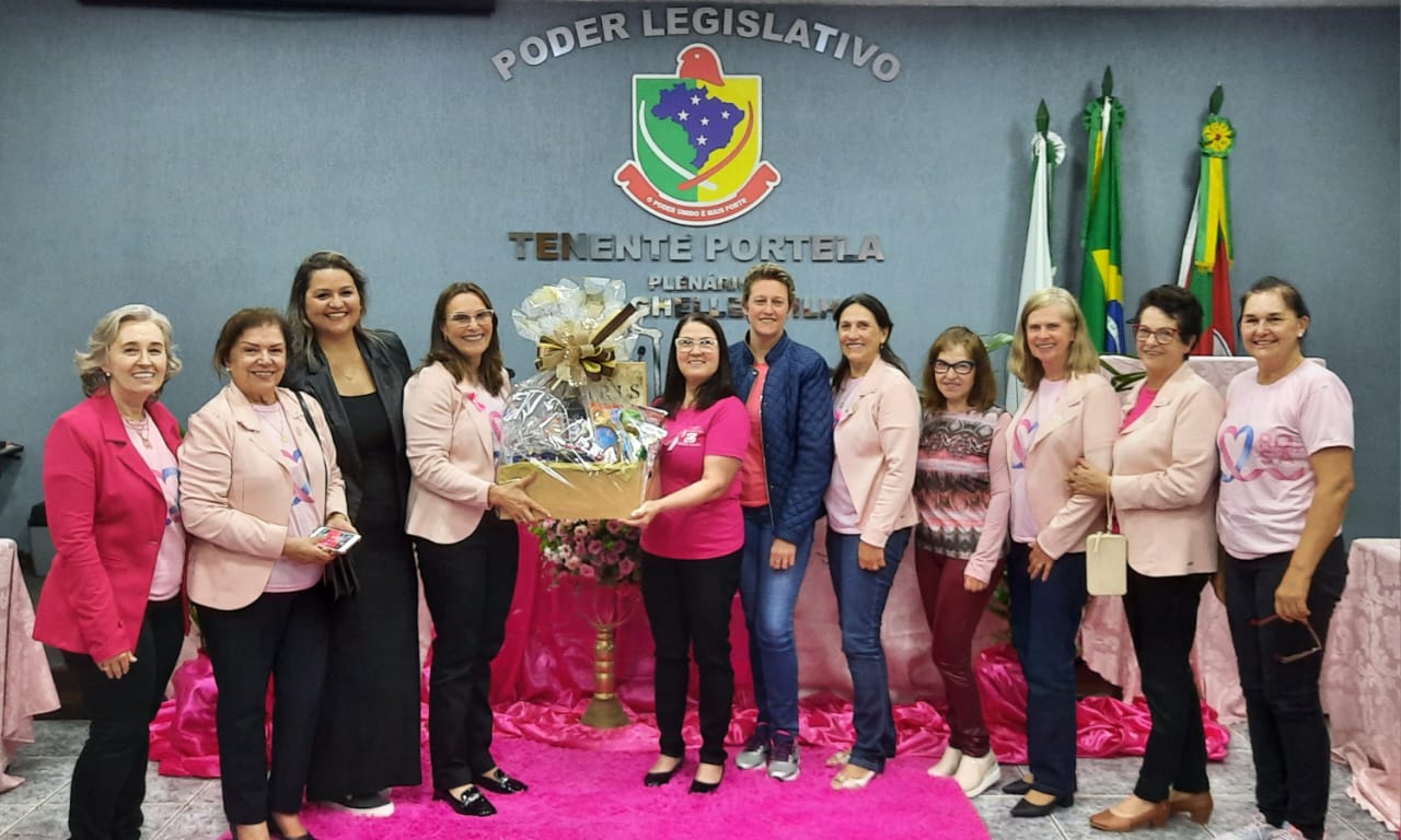 CÂMARA PRESTA HOMENAGEM A LIGA FEMININA DE COMBATE AO CÂNCER