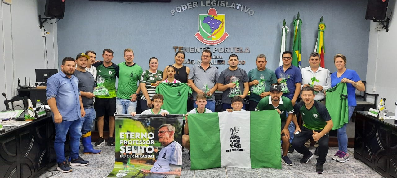 CÂMARA RECEBE VISITA DO PRESIDENTE DO CER MIRAGUAI