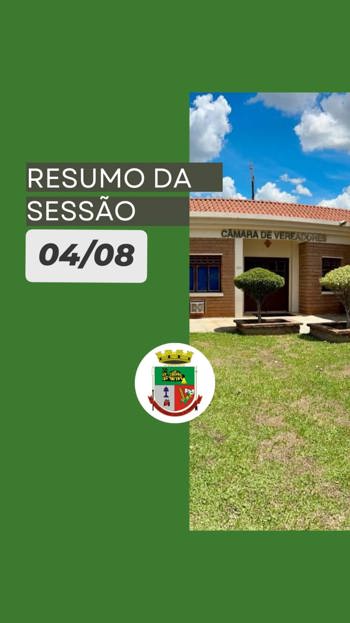 <p>Sess&atilde;o Ordin&aacute;ria do dia 04.08.2025</p>