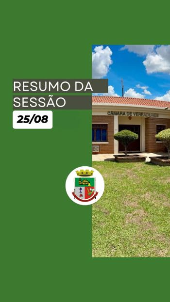 <p>SESS&Atilde;O ORDIN&Aacute;RIA DO DIA 25 DE AGOSTO DE 2025</p>