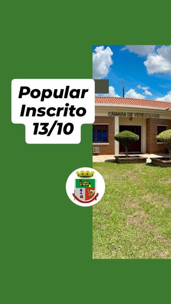 <p>Popular Inscrito</p>