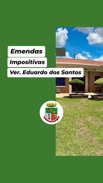 <p>EMENDAS IMPOSITIVAS Ver. EDUARDO DOS SANTOS</p>