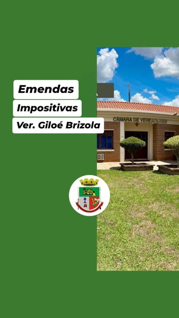 <p>EMENDAS IMPOSITIVAS Ver. GILO&Eacute; BRIZOLA</p>