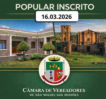 <p>Popular Inscrito participa da Sess&atilde;o</p>