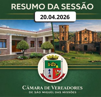 SESS&Atilde;O ORDIN&Aacute;RIA DO DIA 20.04.2026