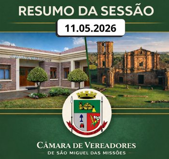 Sess&atilde;o Ordin&aacute;ria do dia 11.05.2026
