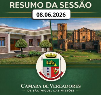 Sess&atilde;o Ordin&aacute;ria do dia 08.06.2026