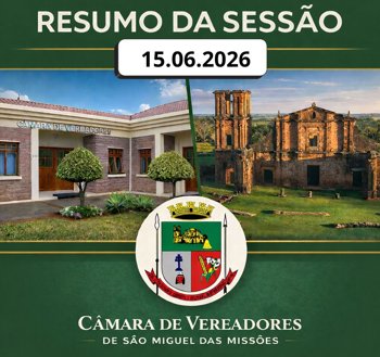 Sess&atilde;o Ordin&aacute;ria do dia 15.06.2026