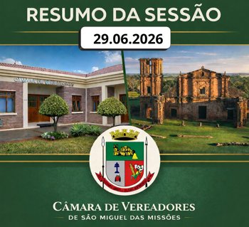 Sess&atilde;o Ordin&aacute;ria do dia 29.06.2026