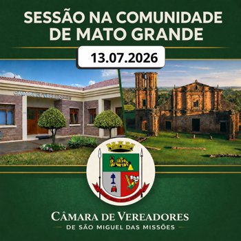 Sess&atilde;o Ordin&aacute;ria na Comunidade de Mato Grande