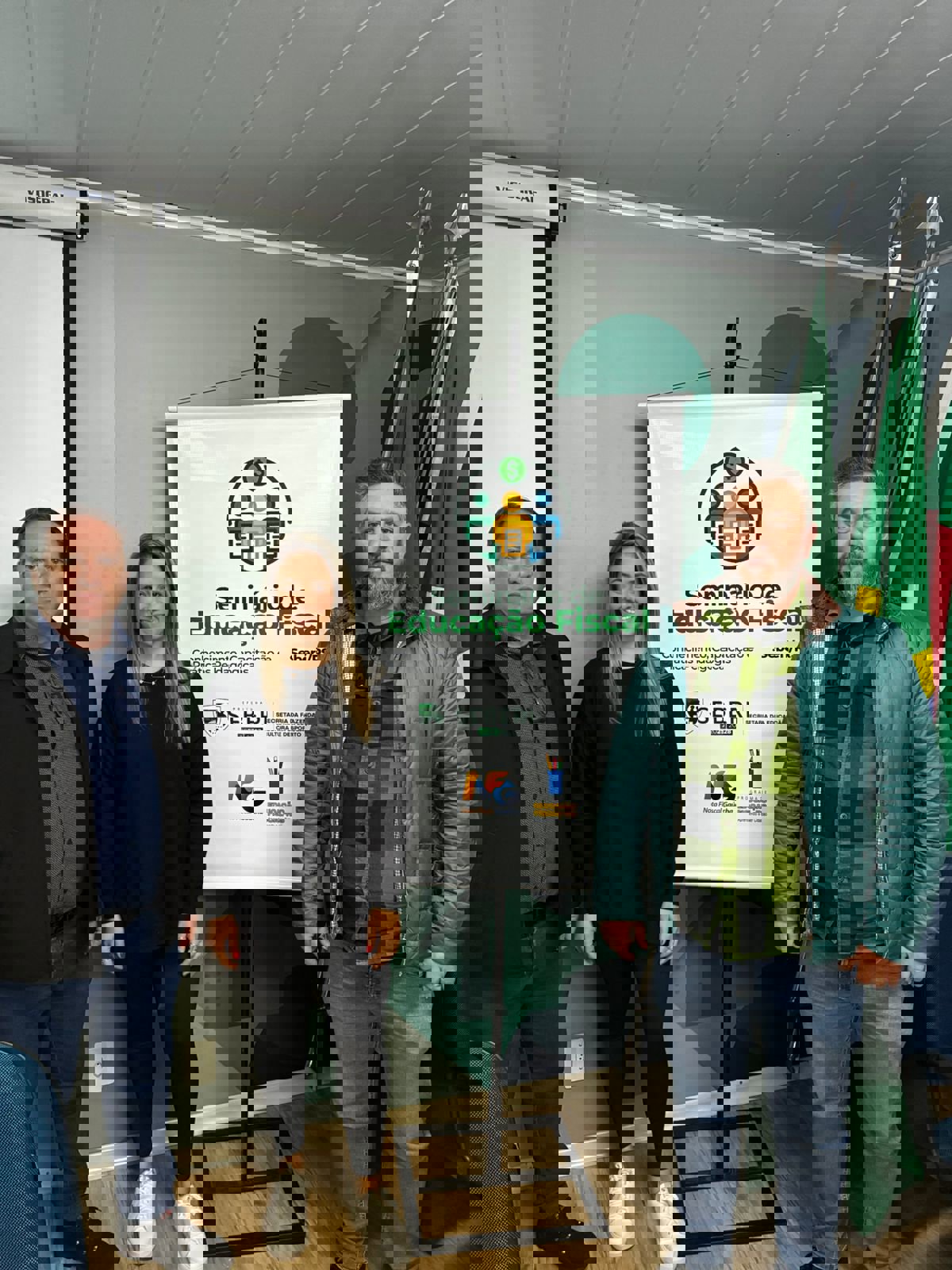 <p>Servidores de Redentora participam do 1&ordm; Semin&aacute;rio de Educa&ccedil;&atilde;o Fiscal em Seberi.</p>