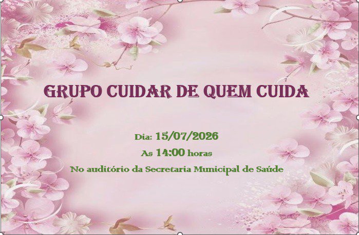 <strong>Grupo "Cuidar de Quem Cuida"</strong>