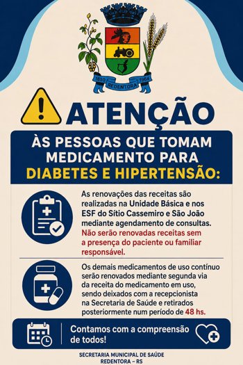 Atenção pacientes!