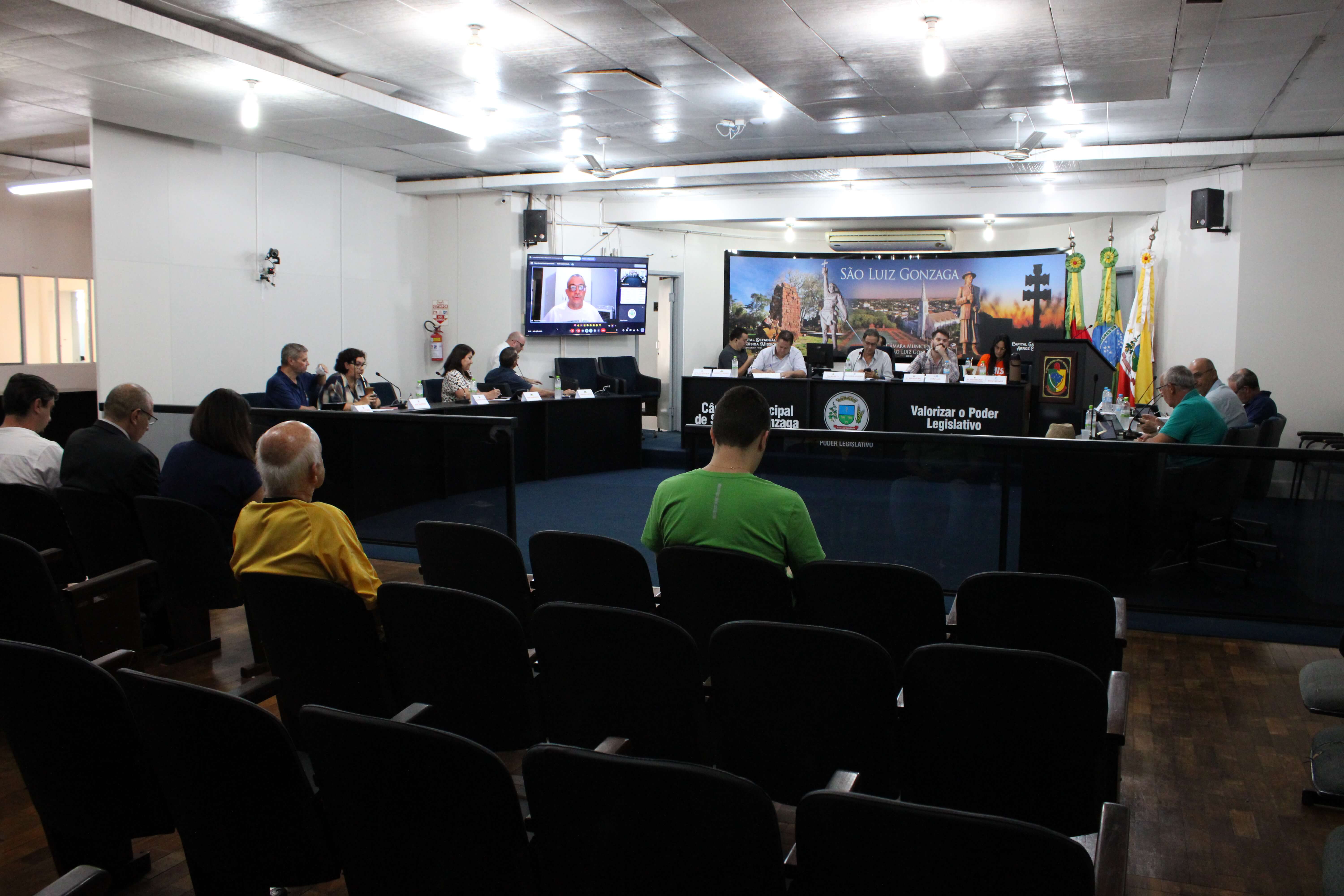 Realizada a 6ª Sessão da Câmara de São Luiz Gonzaga