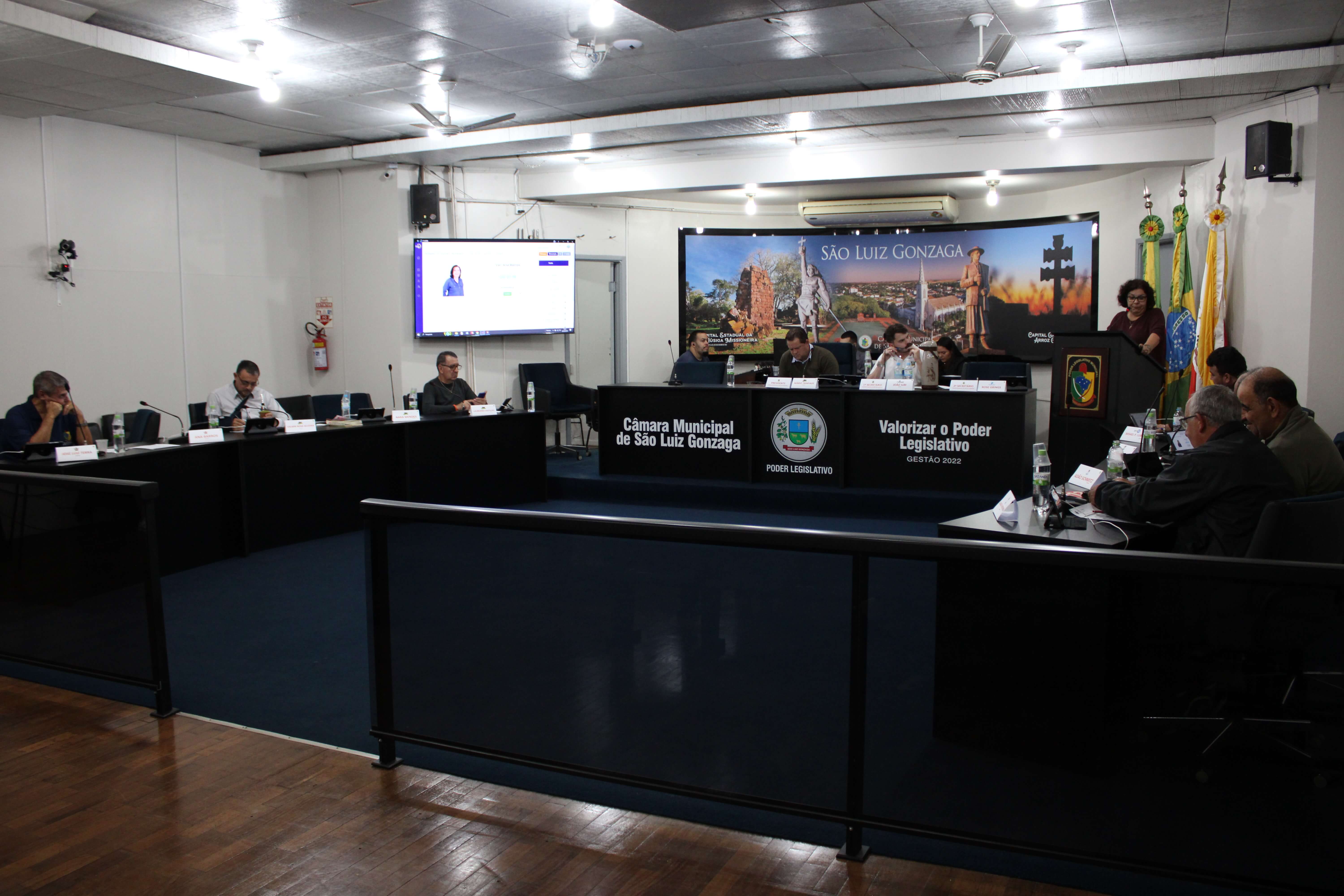 Realizada a 10ª Sessão Ordinária da Câmara de São Luiz Gonzaga