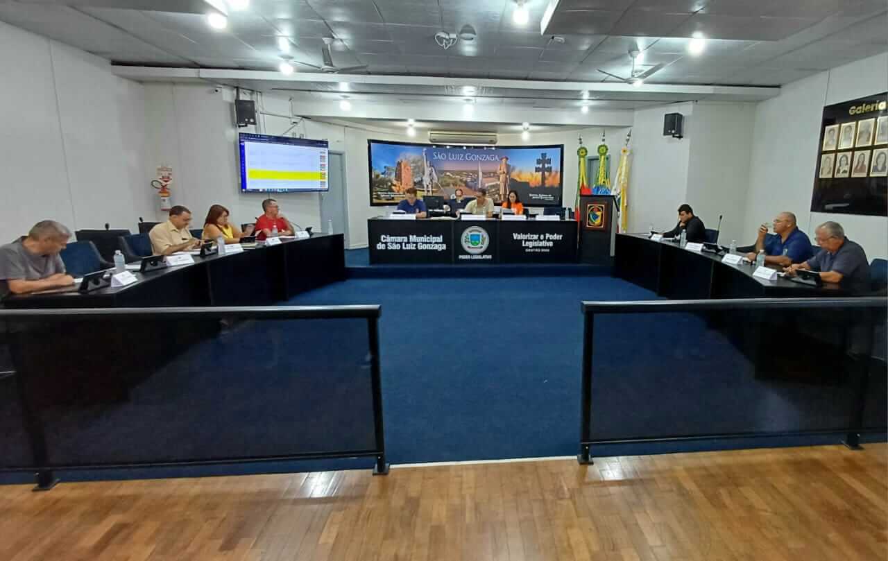 Câmara de São Luiz Gonzaga realiza a primeira Sessão Extraordinária de 2024