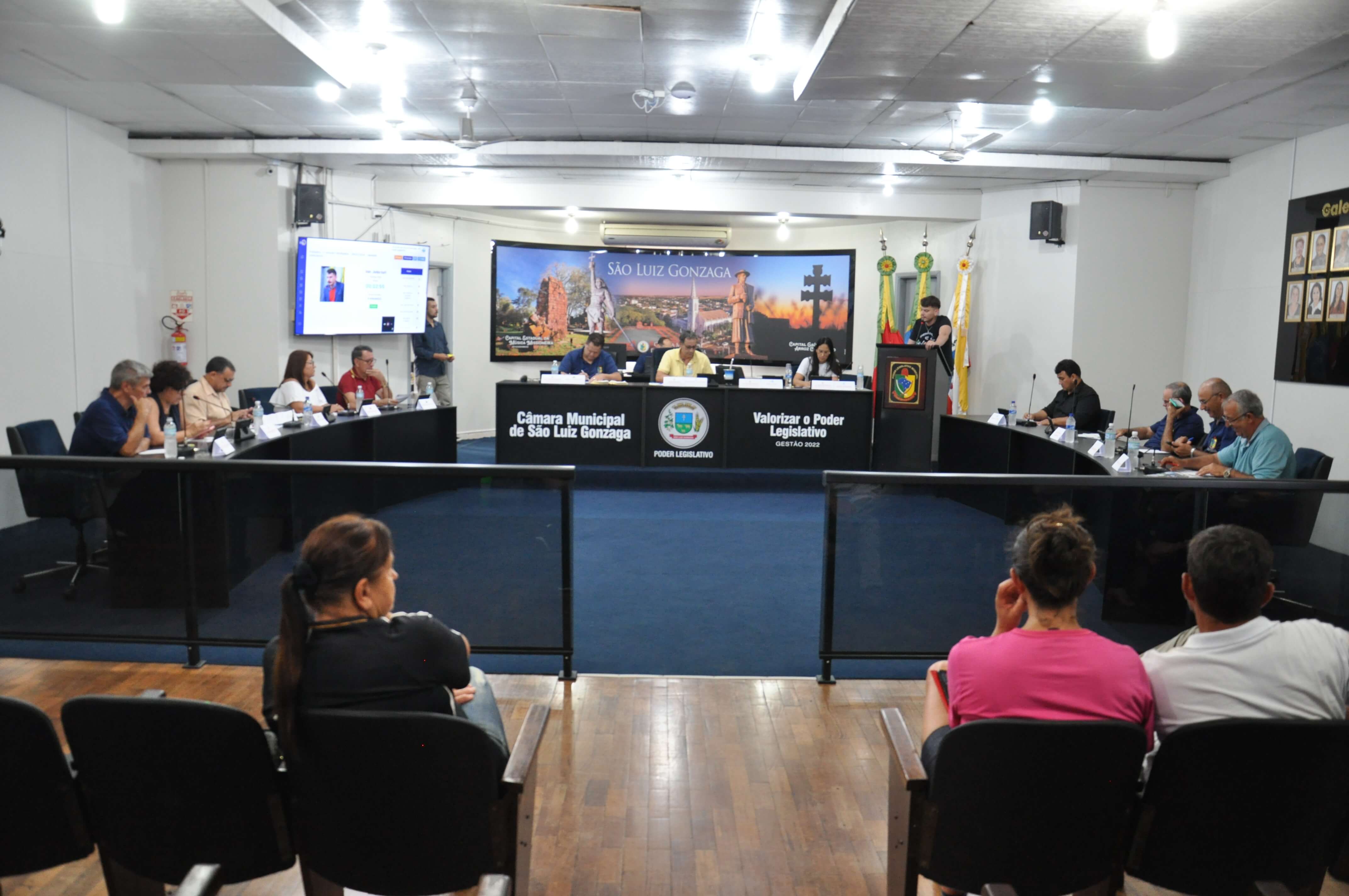 Câmara Municipal de São Luiz Gonzaga realizou a 2ª Sessão Ordinária de 2024