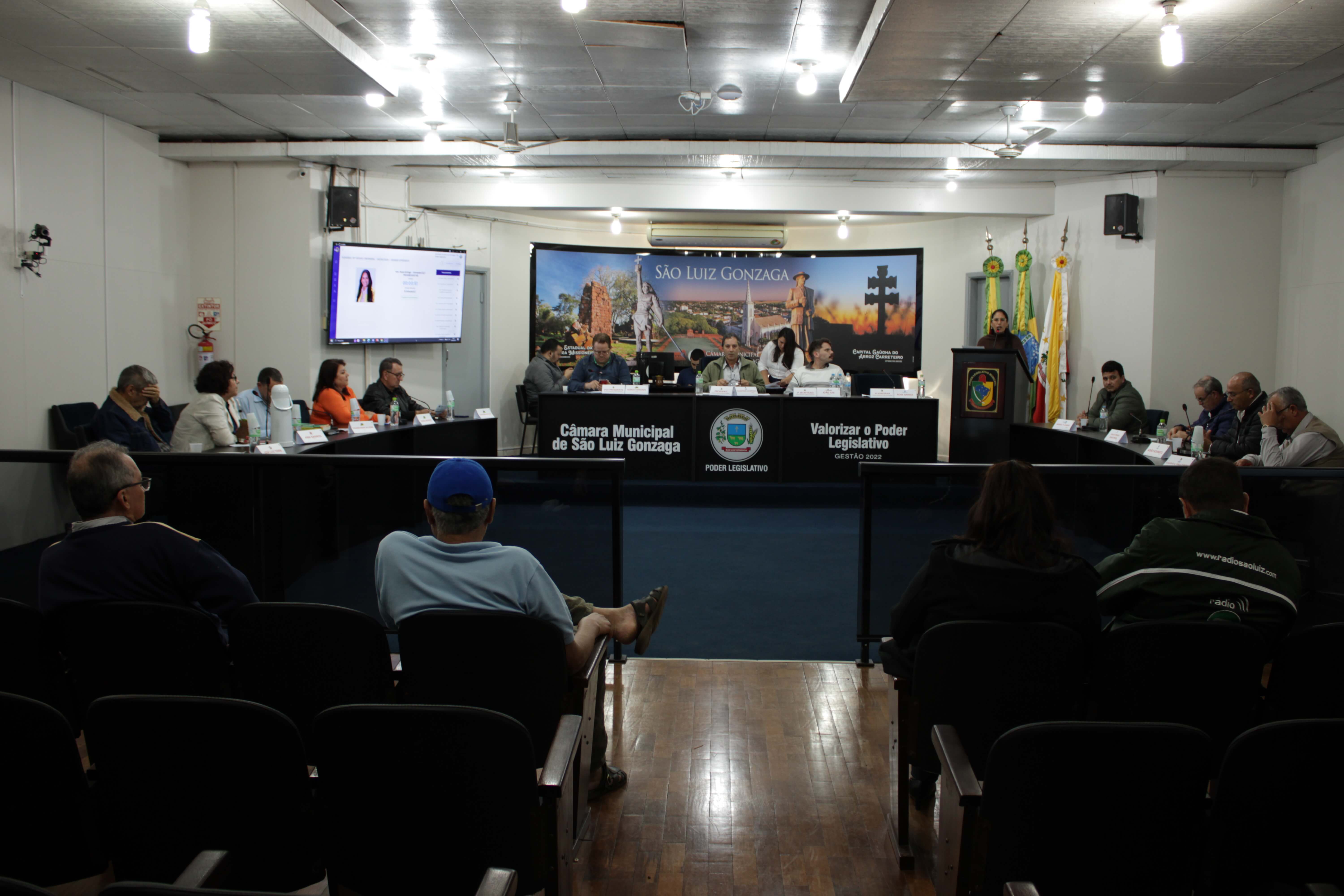 Realizada a 19ª Sessão Ordinária da Câmara de São Luiz Gonzaga