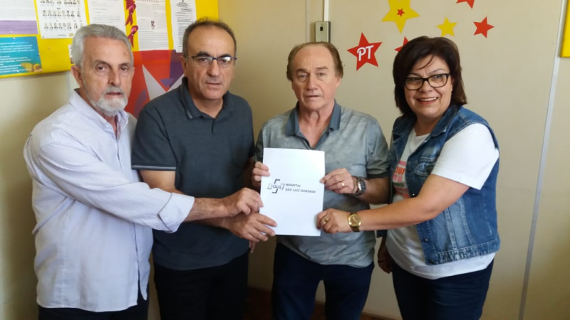Entrega de documento em prol da UTI