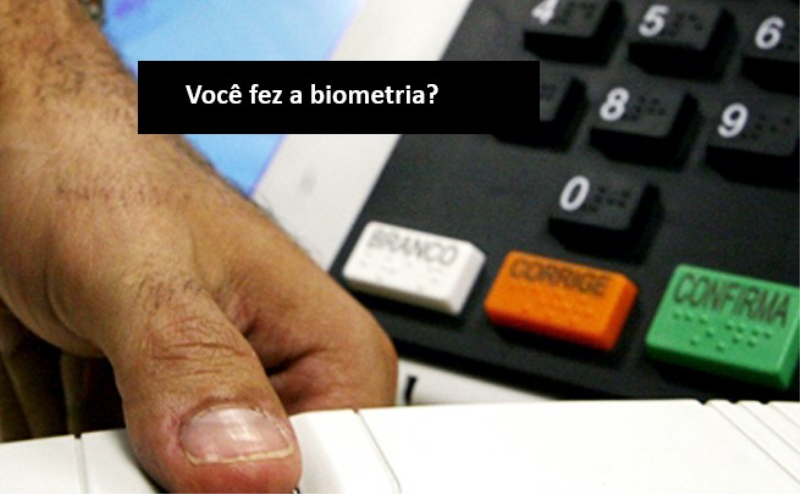 Você já fez a biometria?