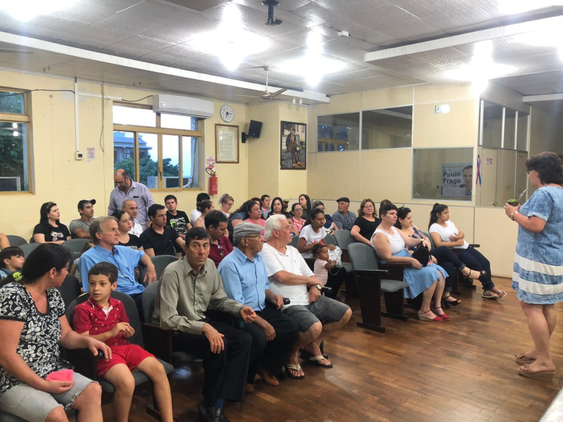Audiência Pública sobre escola do Rincão de São Pedro
