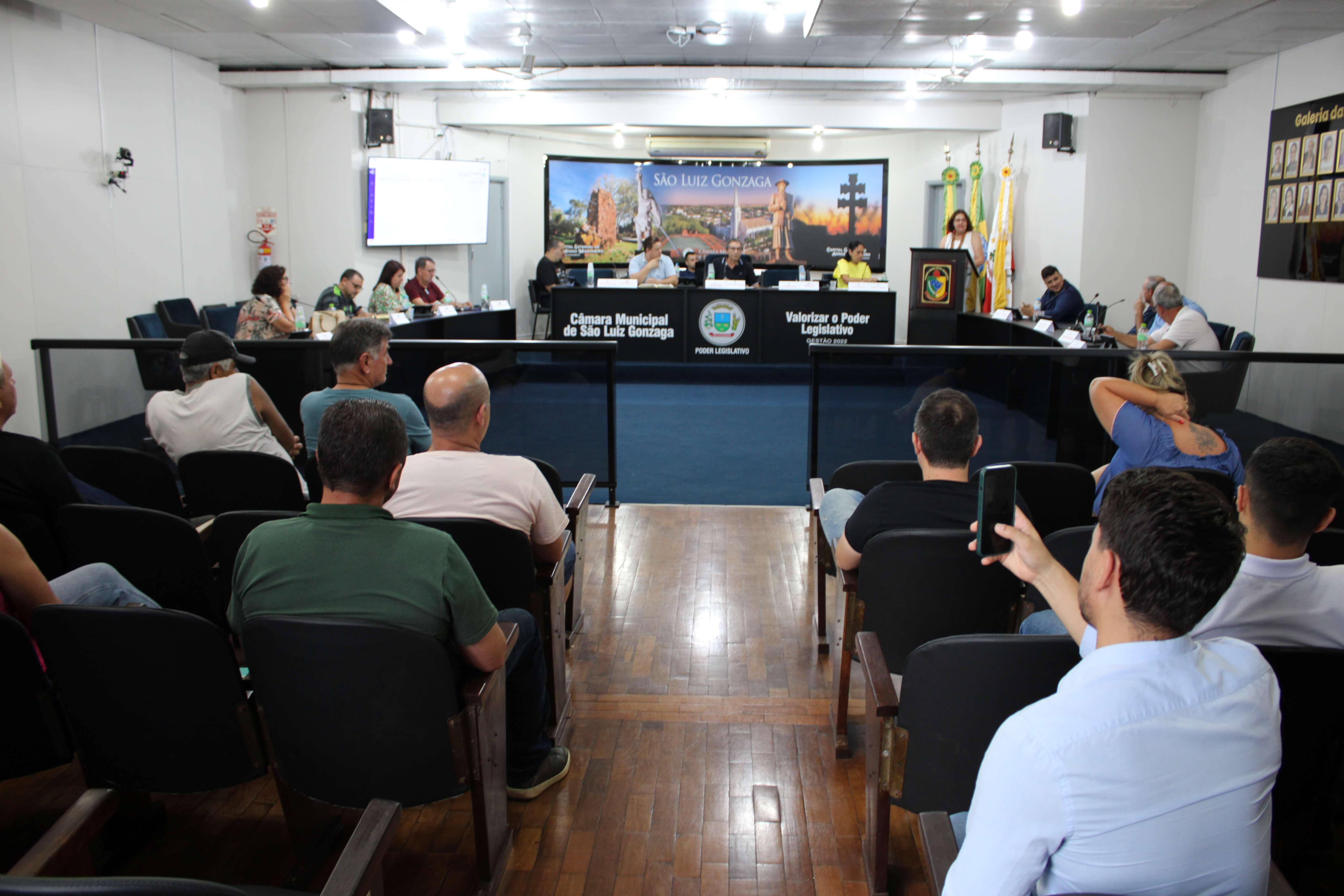 Realizada a 40ª Sessão Ordinária da Câmara Municipal de São Luiz Gonzaga