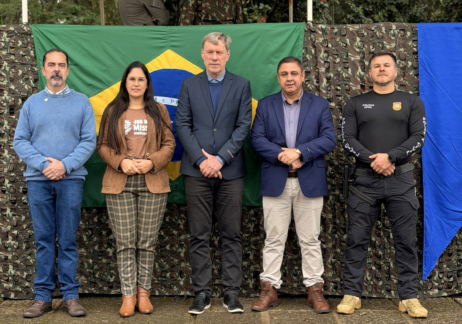 Legislativo Municipal presente na solenidade de abertura da Semana da P&aacute;tria 2026