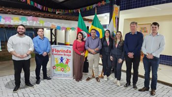 C&acirc;mara participa da entrega de melhorias na EMEI Florinda Caetano Braga