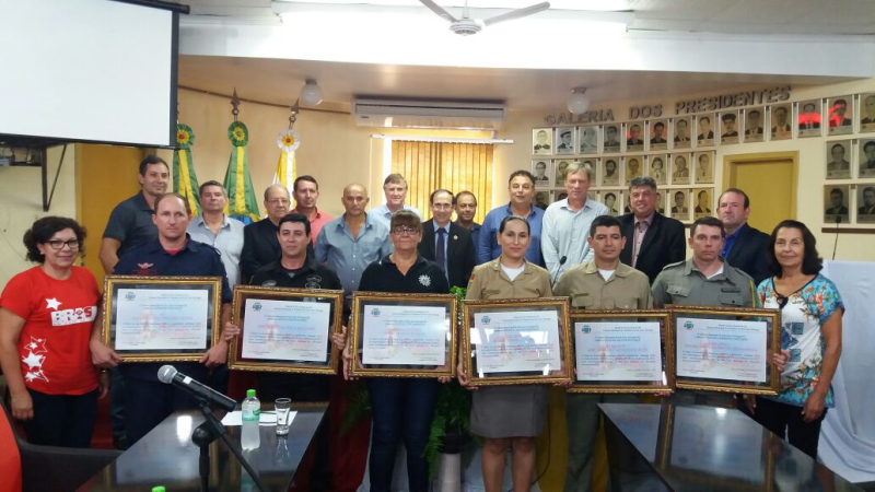 Servidores da Segurança receberam homenagem 