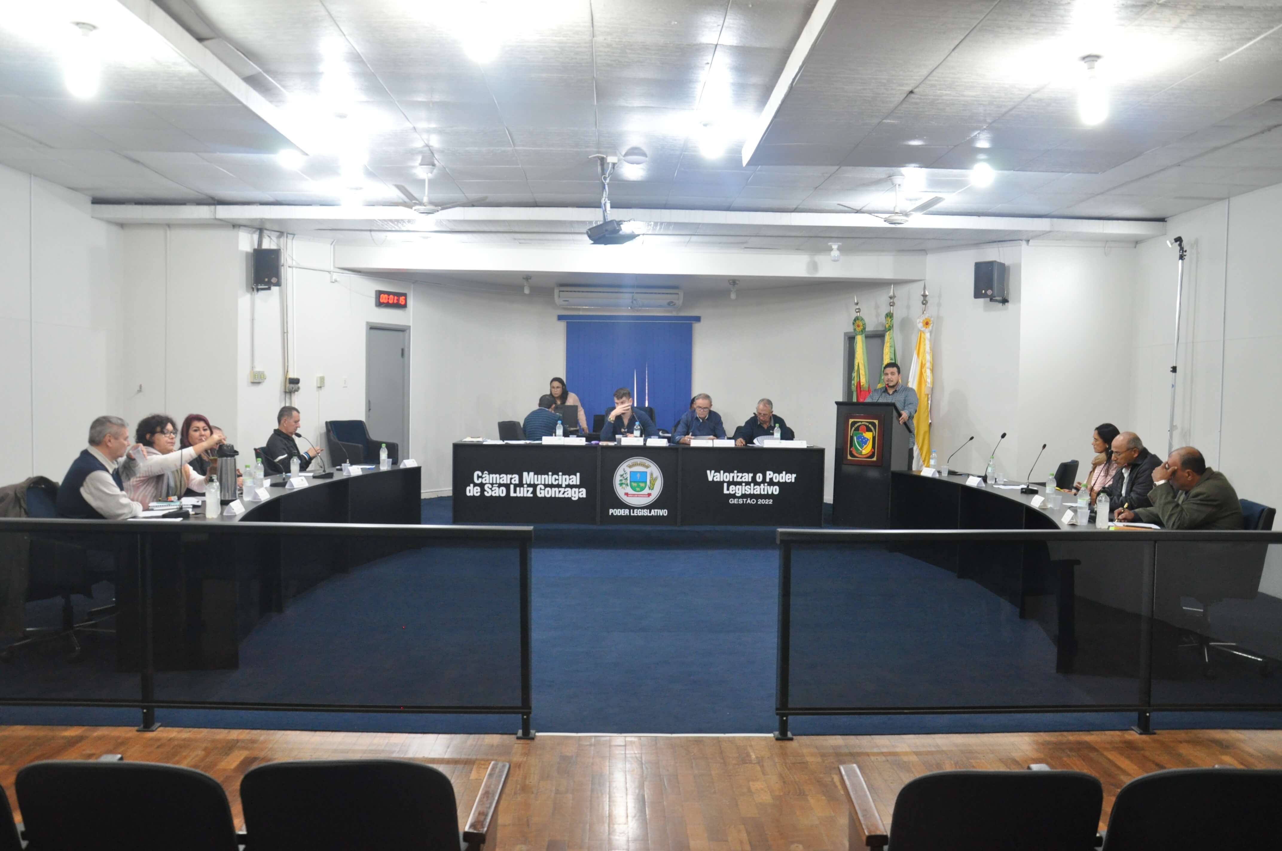 Realizada a 19ª Sessão Ordinária do ano da Câmara de São Luiz Gonzaga