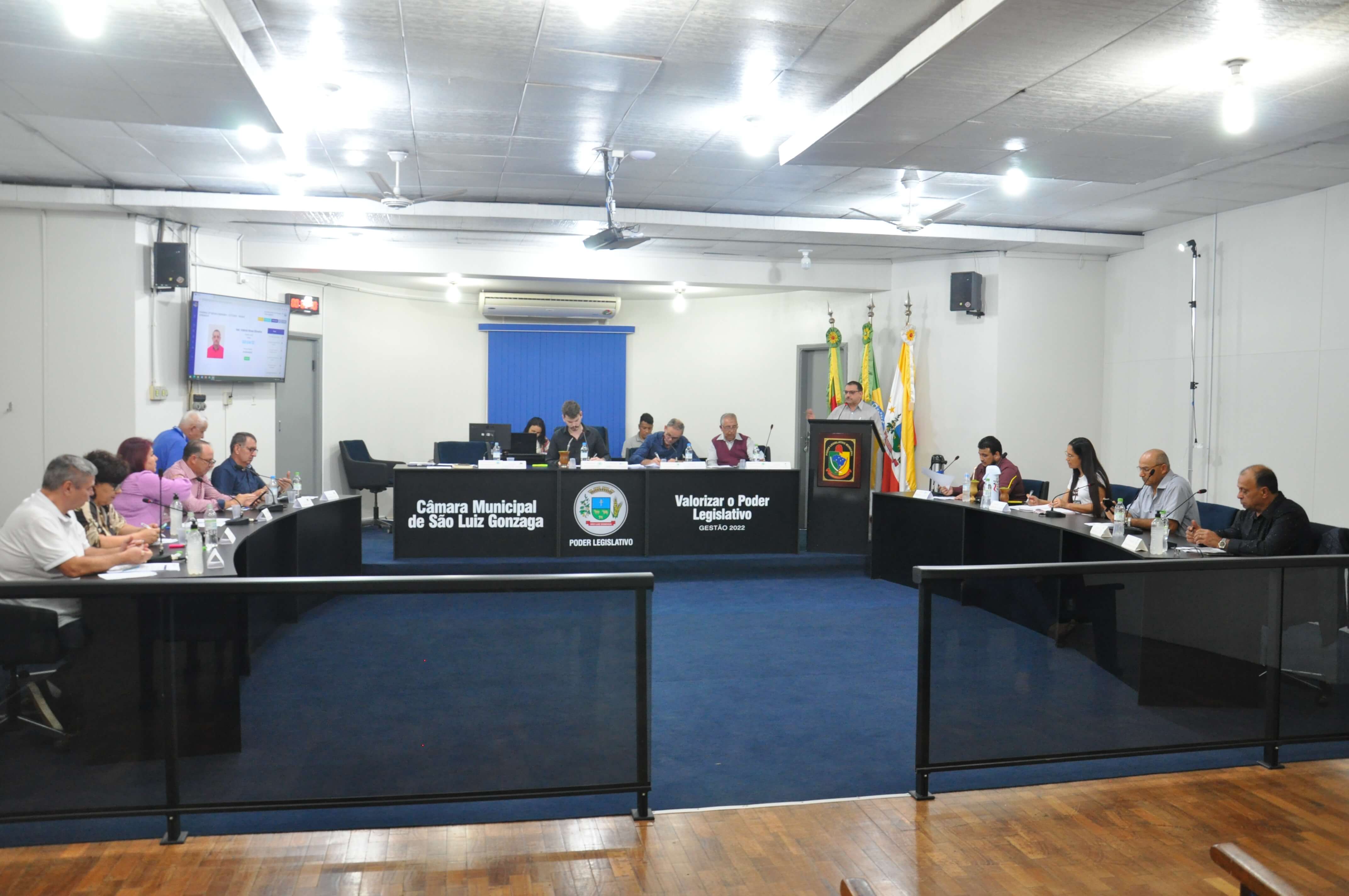 Realizada a 21ª Sessão Ordinária da Câmara de São Luiz Gonzaga
