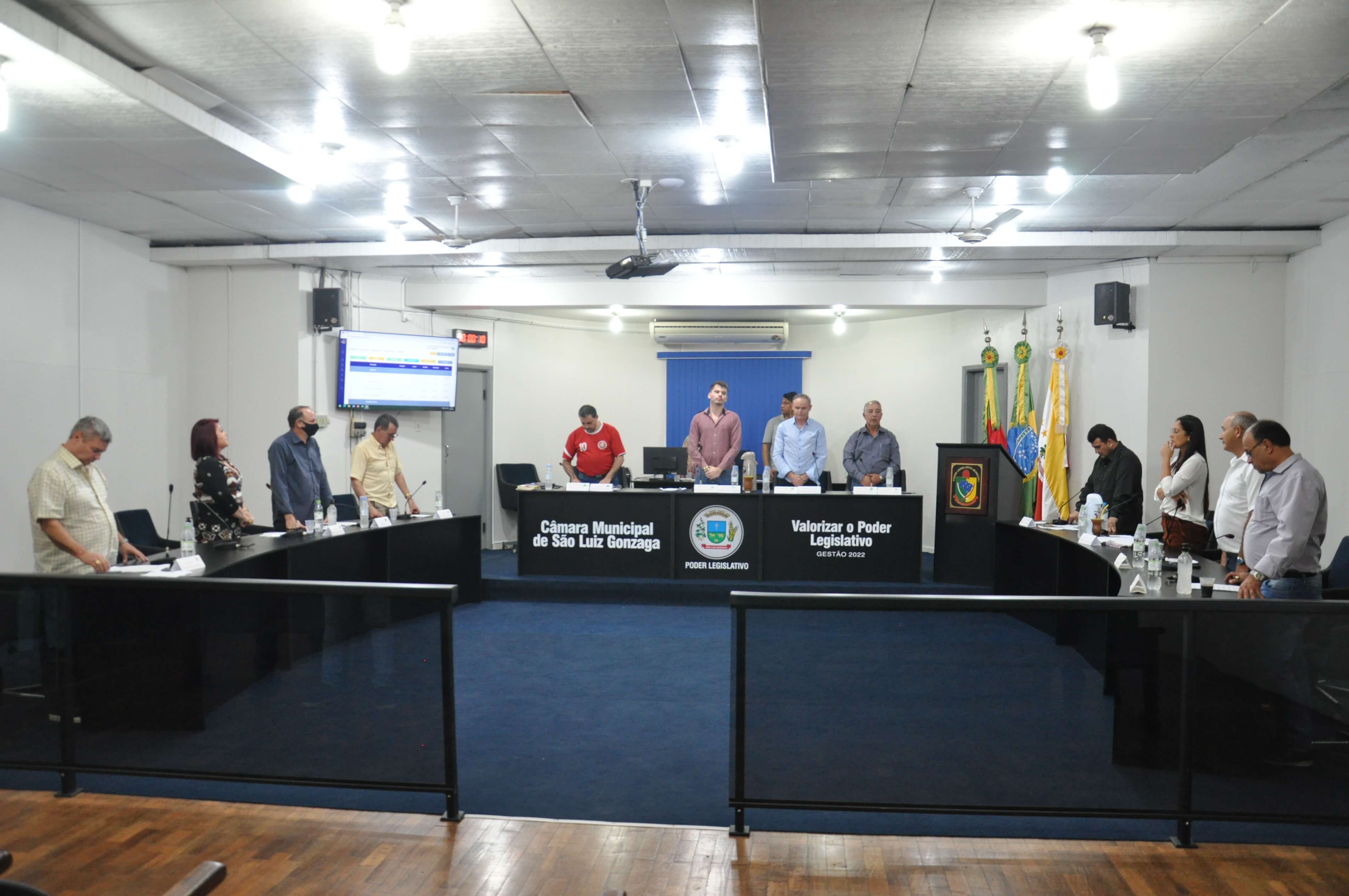 Realizada a 23ª Sessão Ordinária da Câmara de São Luiz Gonzaga