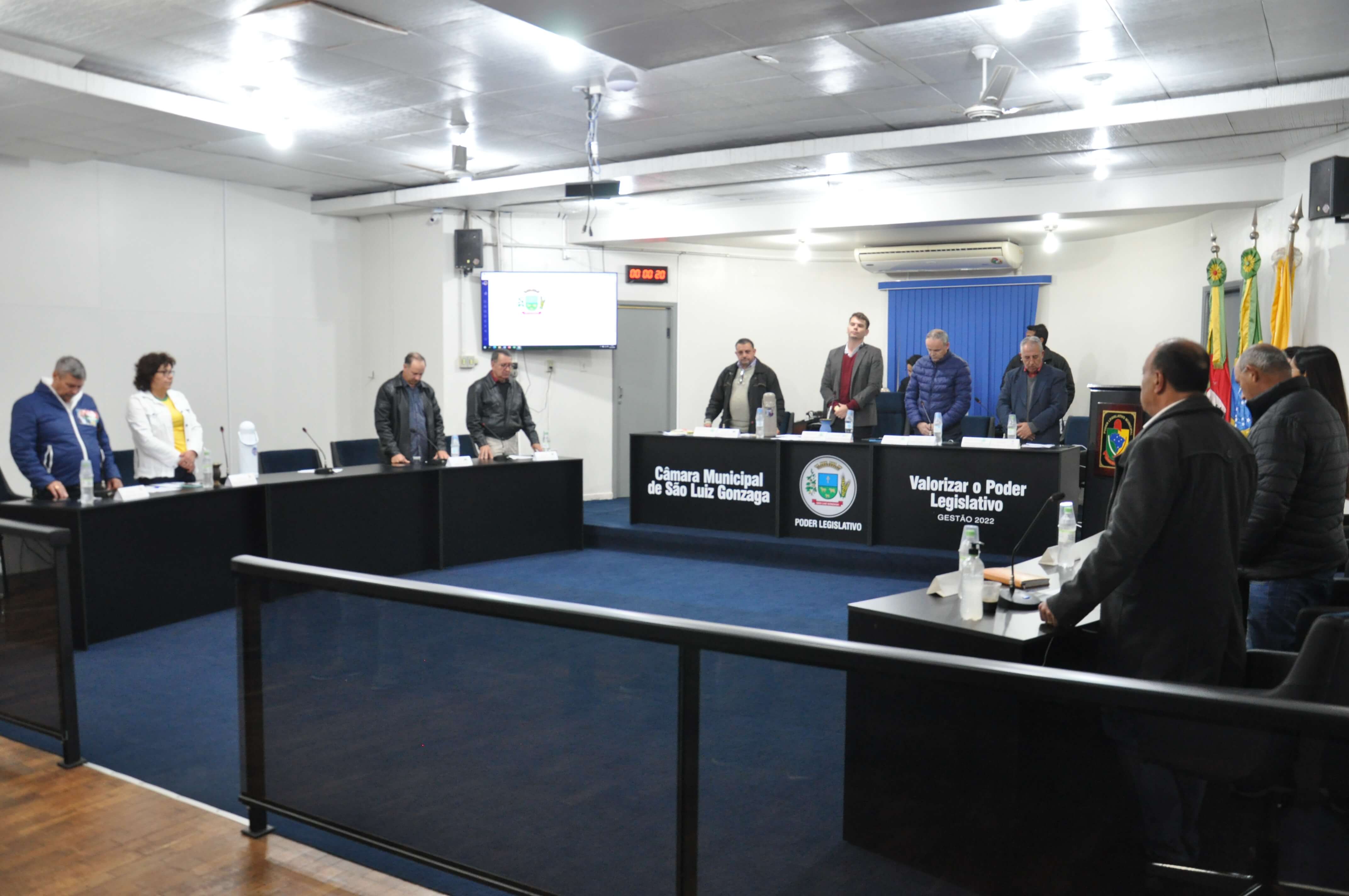 Realizada a 34ª Sessão Ordinária da Câmara Municipal de São Luiz Gonzaga