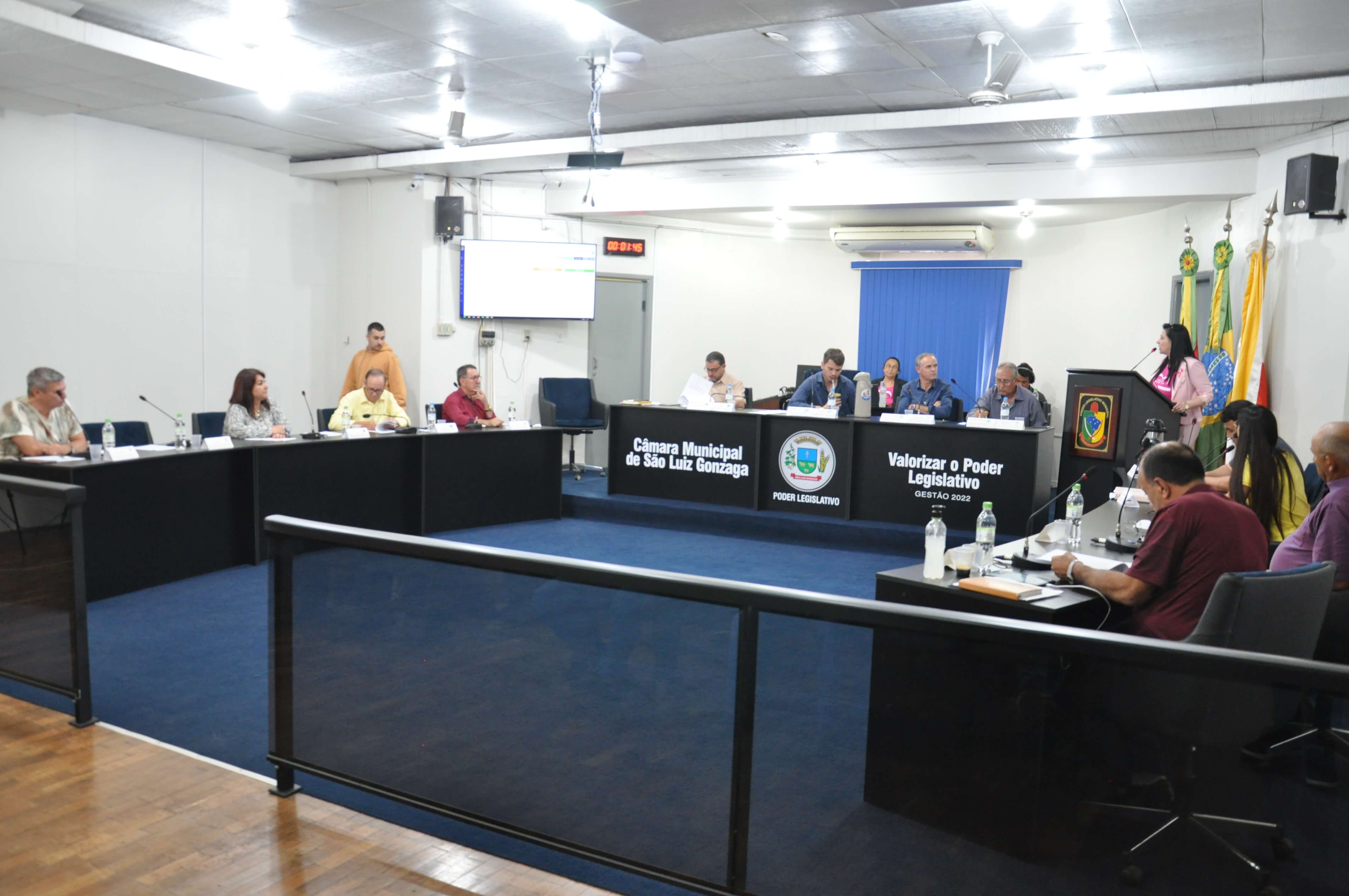Realizada a 35ª Sessão Ordinária da Câmara Municipal de São Luiz Gonzaga