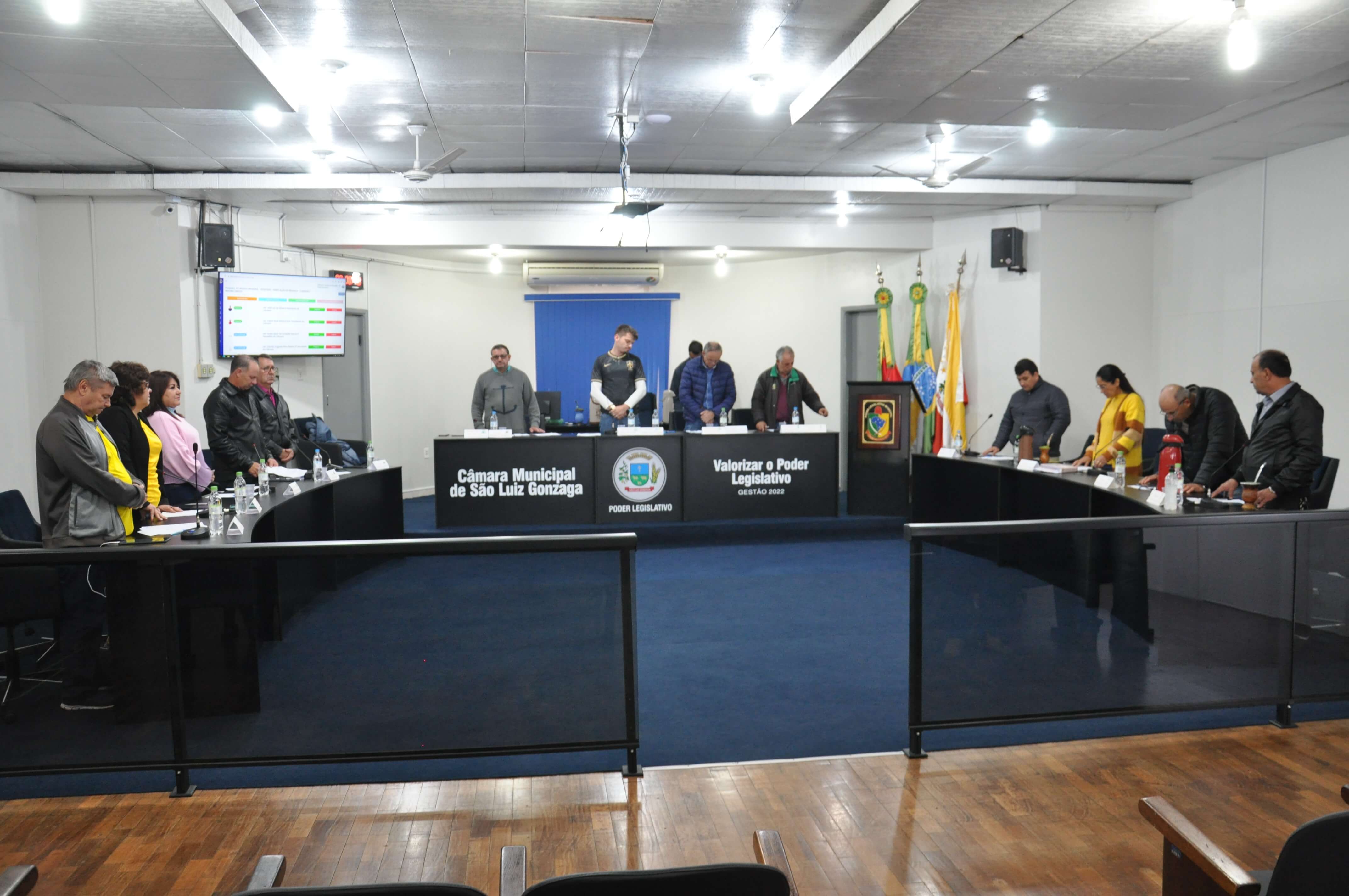 Realizada a 37ª Sessão Ordinária da Câmara de São Luiz Gonzaga