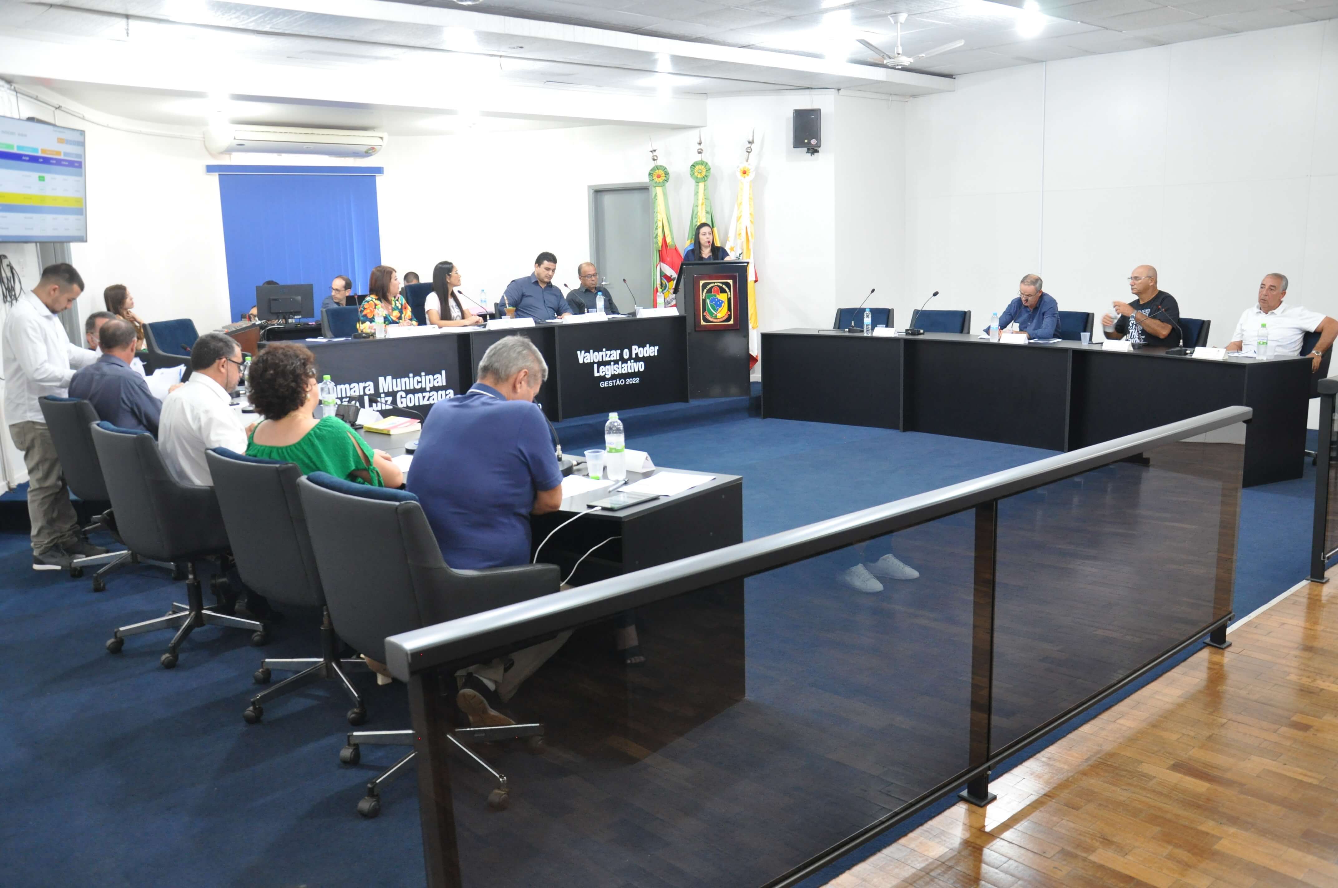 Realizada a primeira Sessão Ordinária após o recesso parlamentar