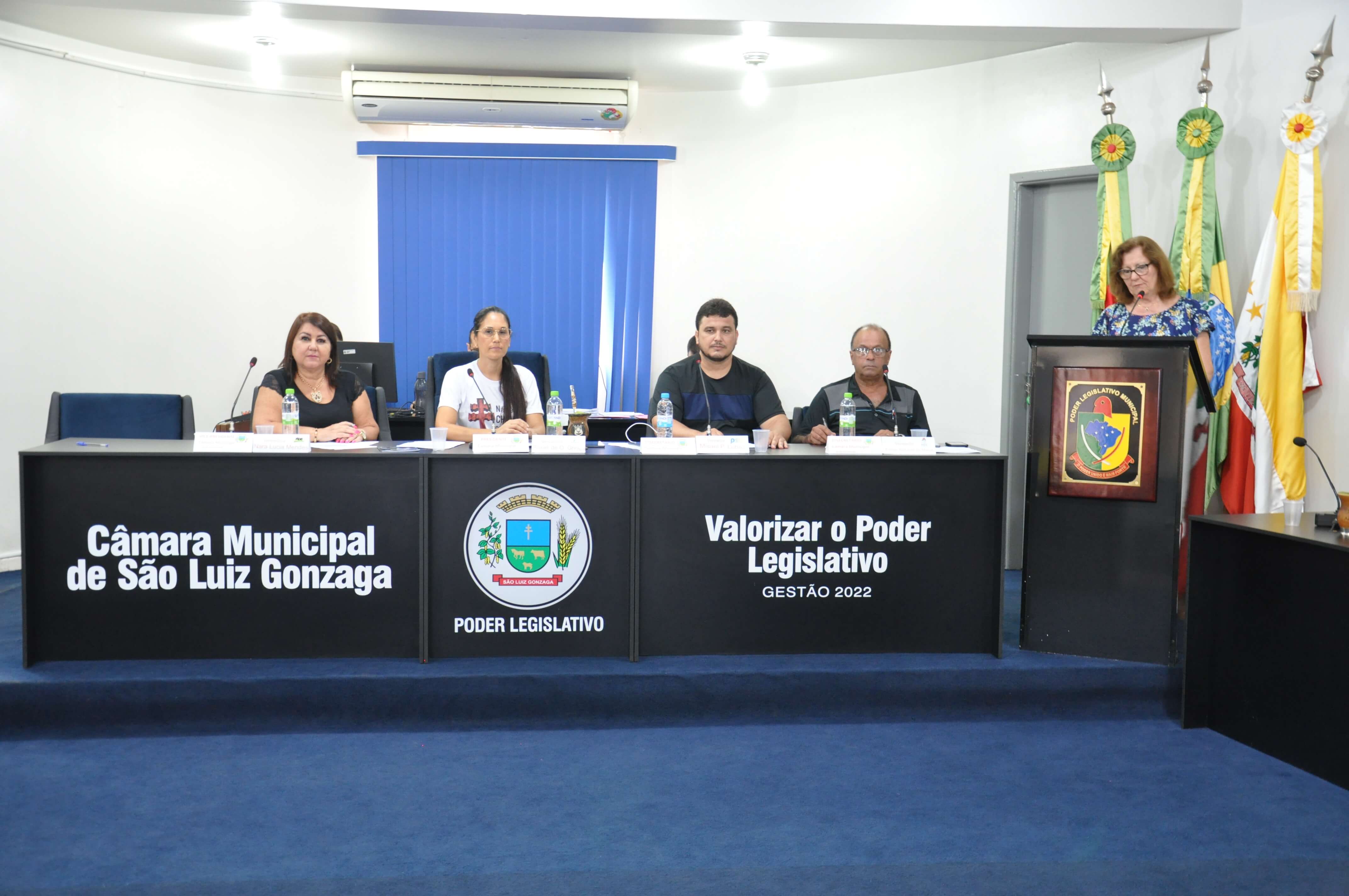 Realizada a 5ª Sessão Ordinária da Câmara de São Luiz Gonzaga