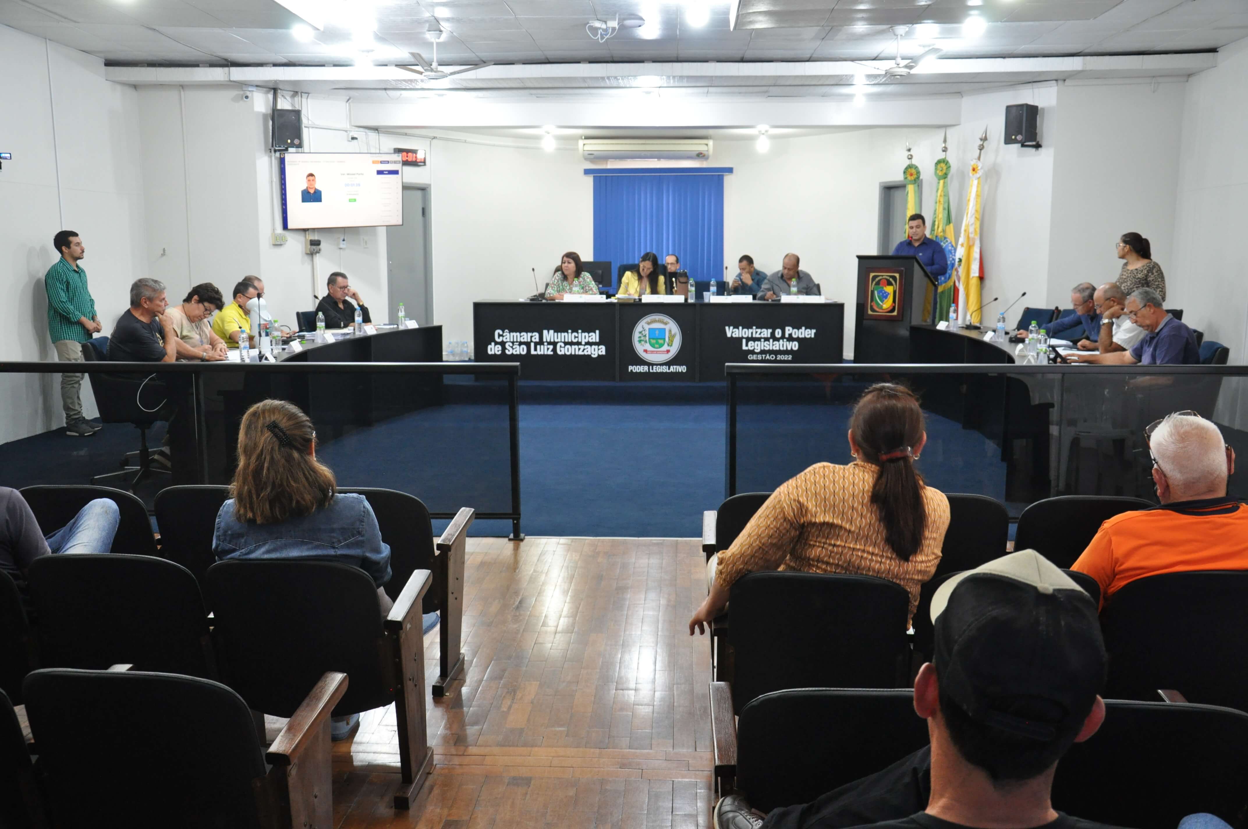 Realizada a 9ª Sessão Ordinária da Câmara de São Luiz Gonzaga