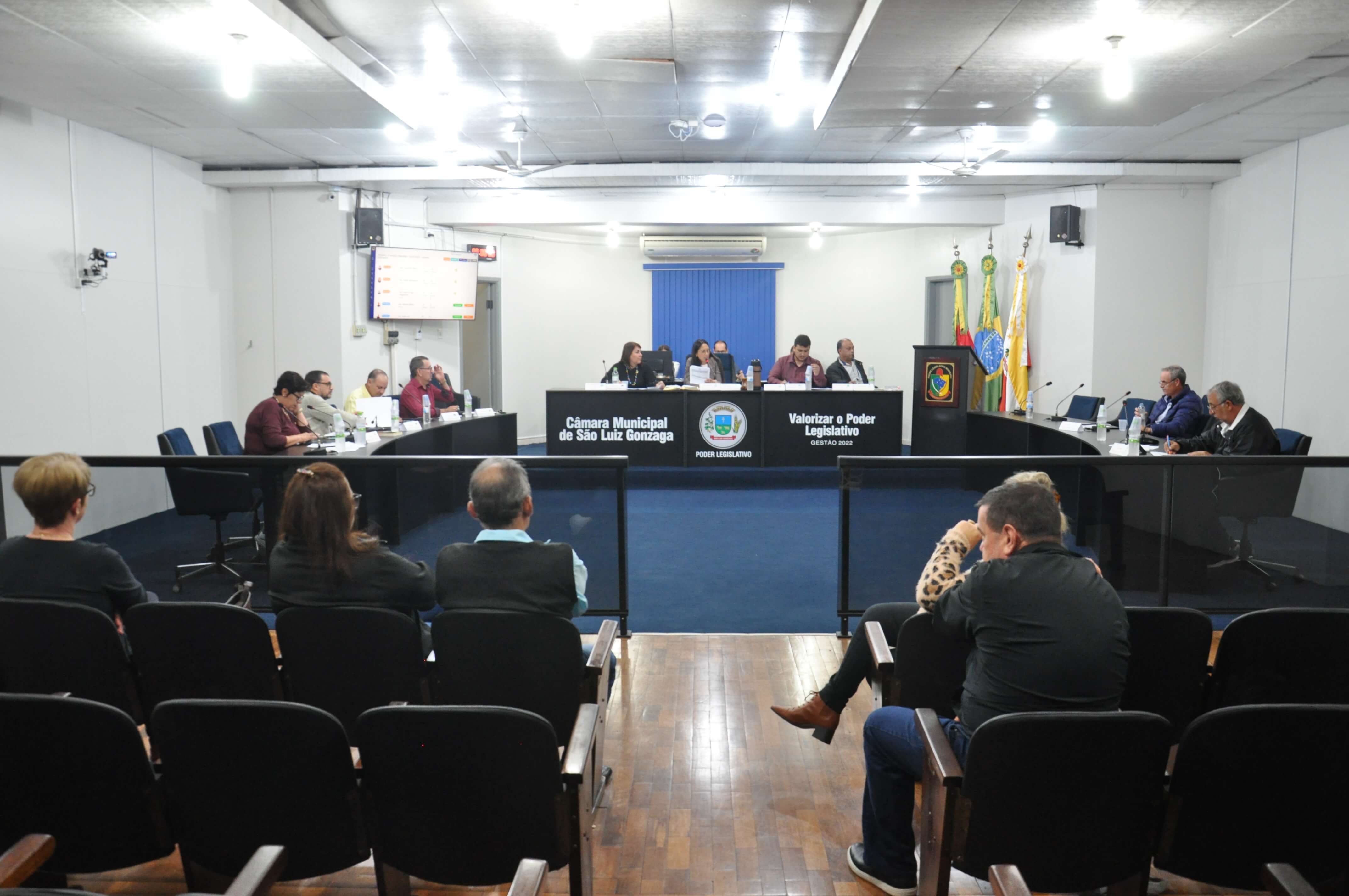 Realizada a 11ª Sessão Ordinária da Câmara de São Luiz Gonzaga