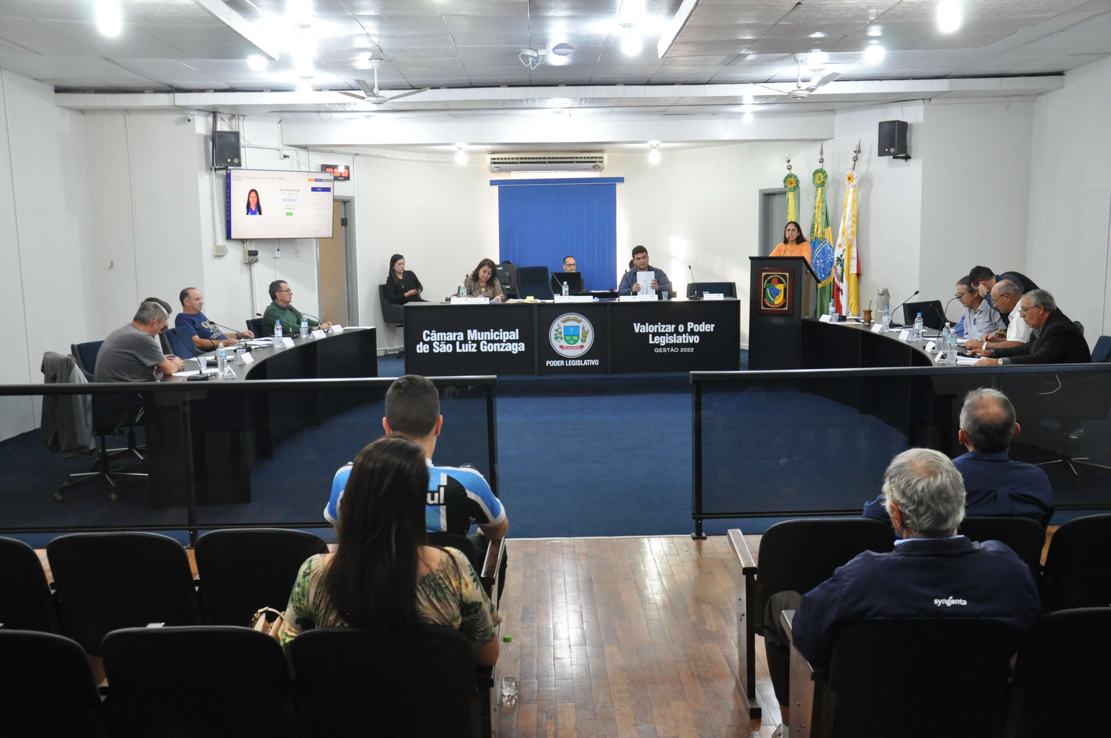 Realizada a 13ª Sessão Ordinária da Câmara de São Luiz Gonzaga