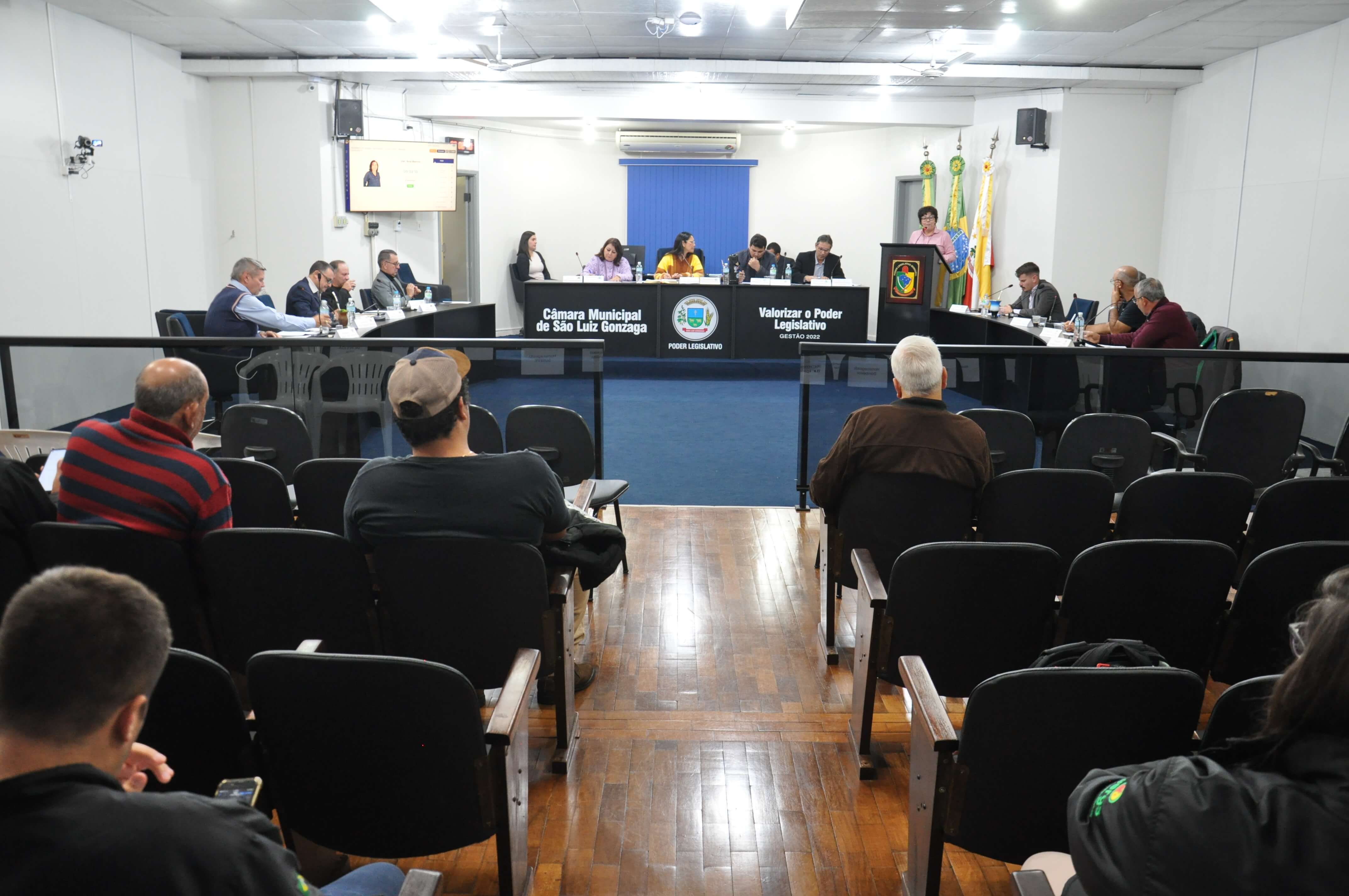 Realizada a 15ª Sessão Ordinária da Câmara Municipal de São Luiz Gonzaga