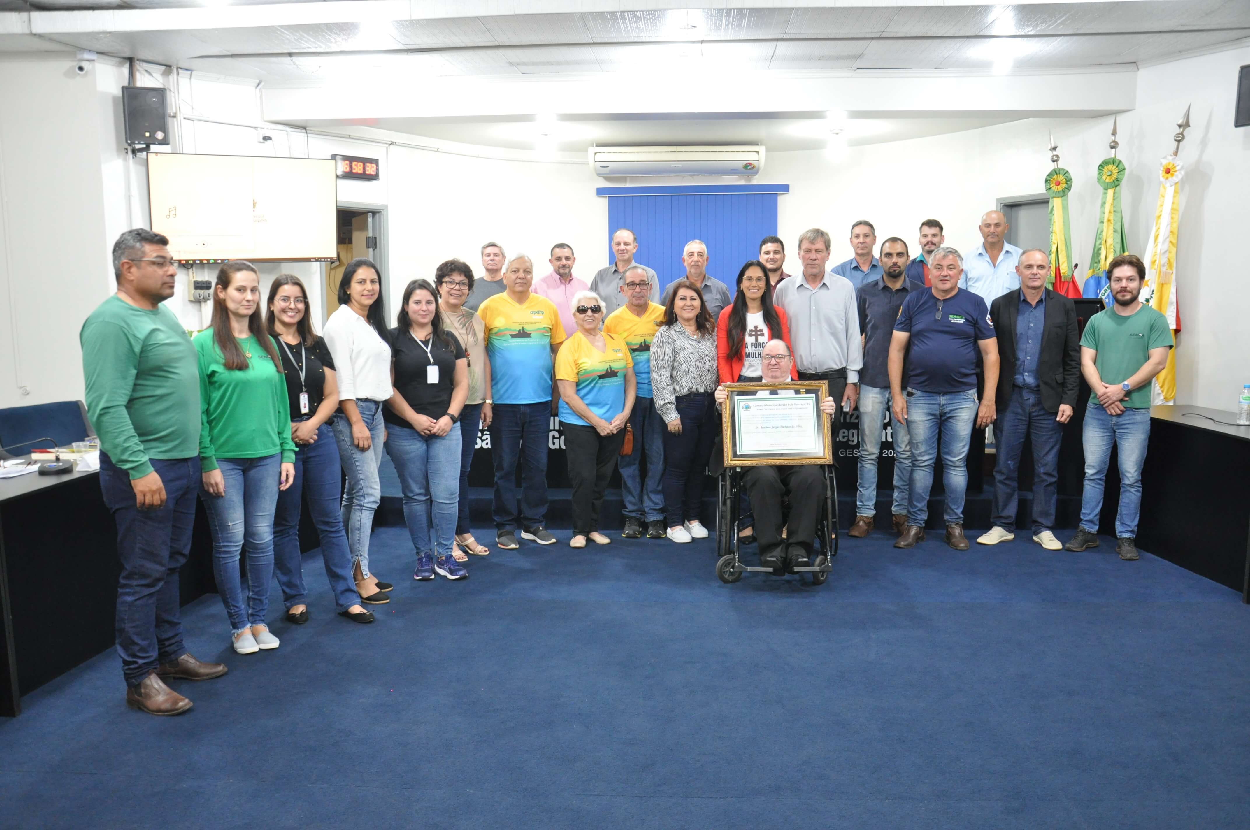 Antonio Sérgio Pacheco recebe o “Destaque Ecológico José Lutzenberger” 