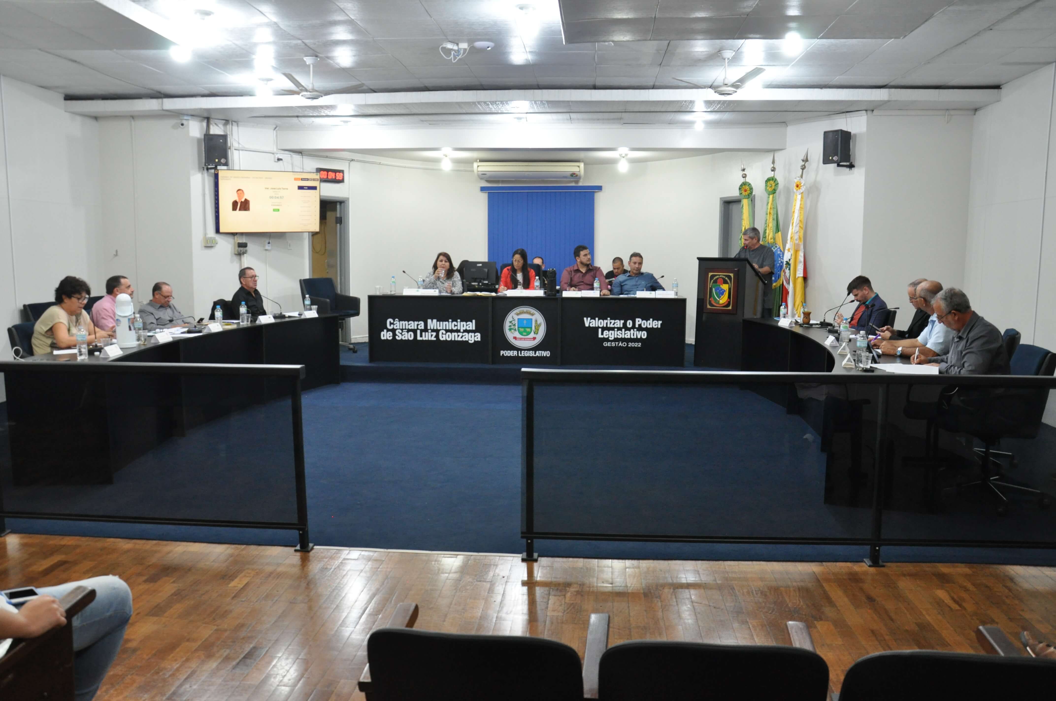 Realizada a 16ª Sessão Ordinária da Câmara Municipal de São Luiz Gonzaga